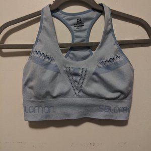 ✨3/$15✨Salamon Sports Bra Light Blue EUC Size Large